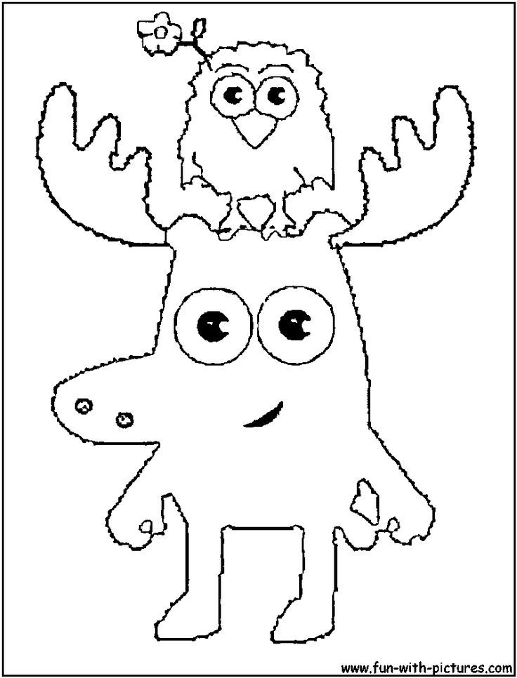 coloring Moose and Zee | Collin Frederick