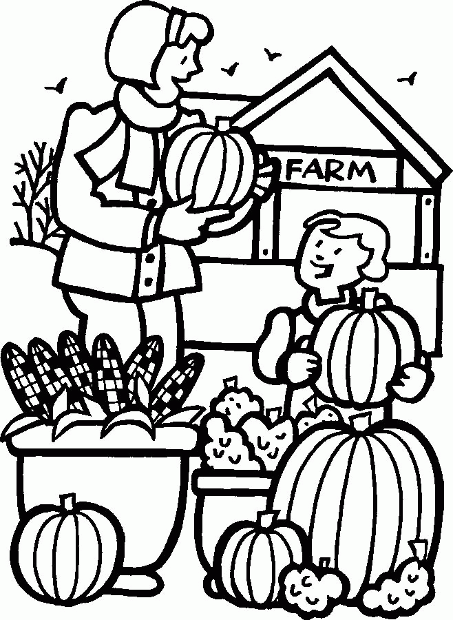 Free Pumpkin Patch Coloring Pages Coloring Home