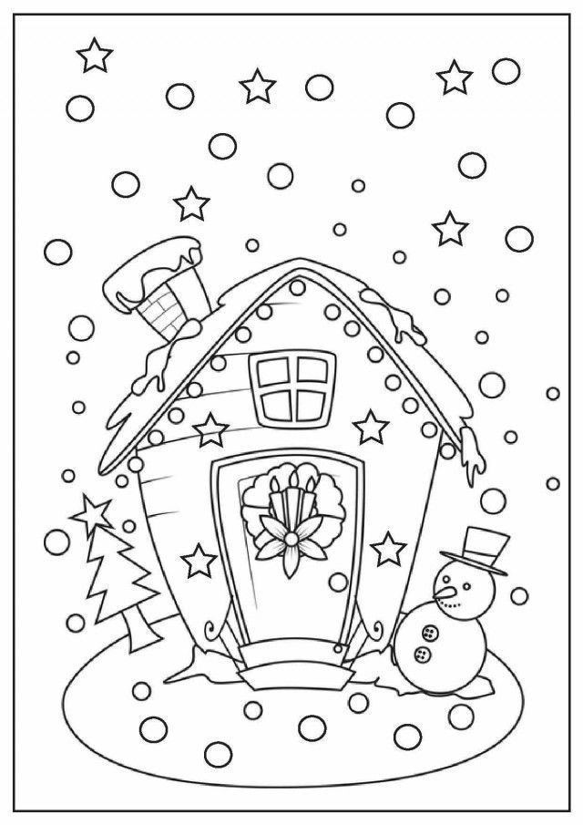 Advanced Christmas Coloring Pages - Coloring Home