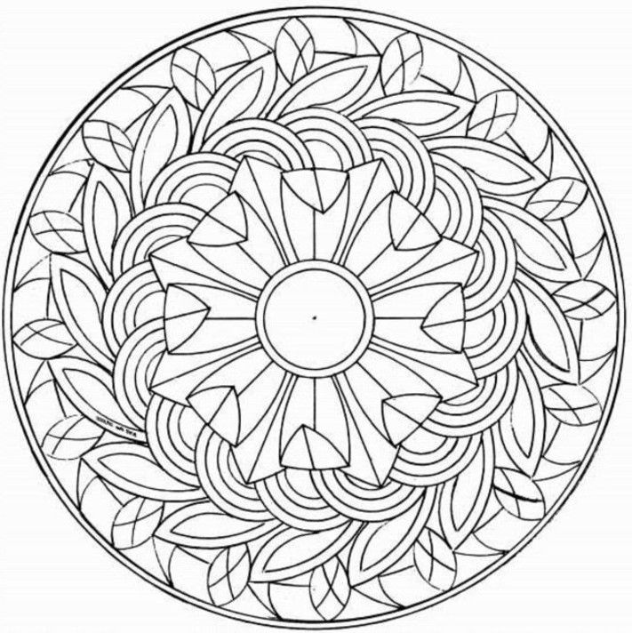 Online Coloring Pages For Adults - Coloring Home