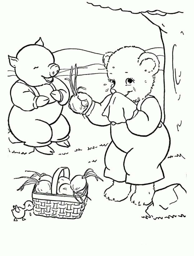 Onions Make Teddy Bear Cry Coloring Pages - Teddy Bear Coloring 