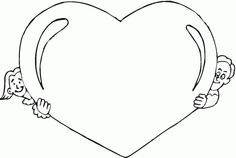 Free Printable Heart Shapes - Coloring Home