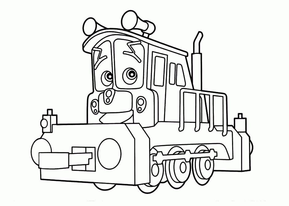 Chuggington Coloring Pages Calley For Kids Printable Free 186422 