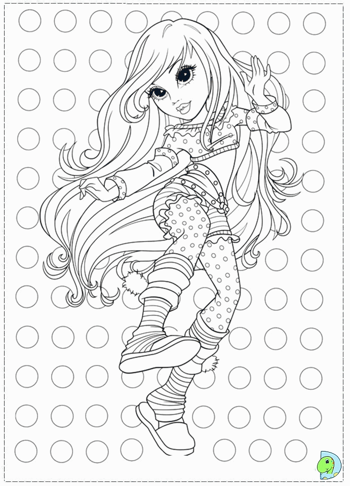 moxie doll Colouring Pages (page 2)