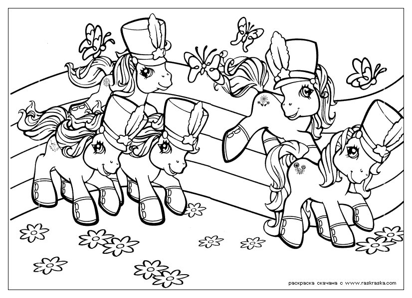 my little pony coloring pages kids printables