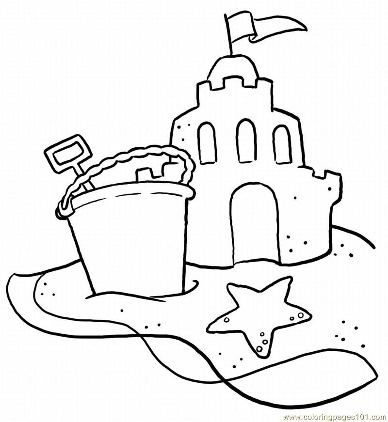 Free Coloring Pages Ocean Scene