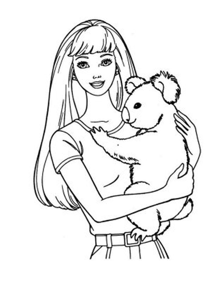 Barbie Coloring Book Pages - Coloring Home