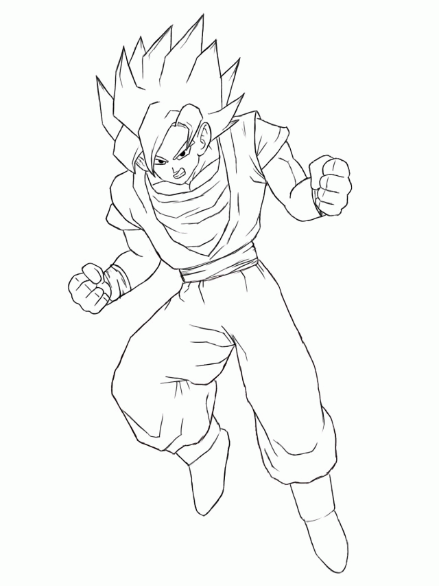 How To Draw Goku Draw Central 233114 Goku Coloring Pages