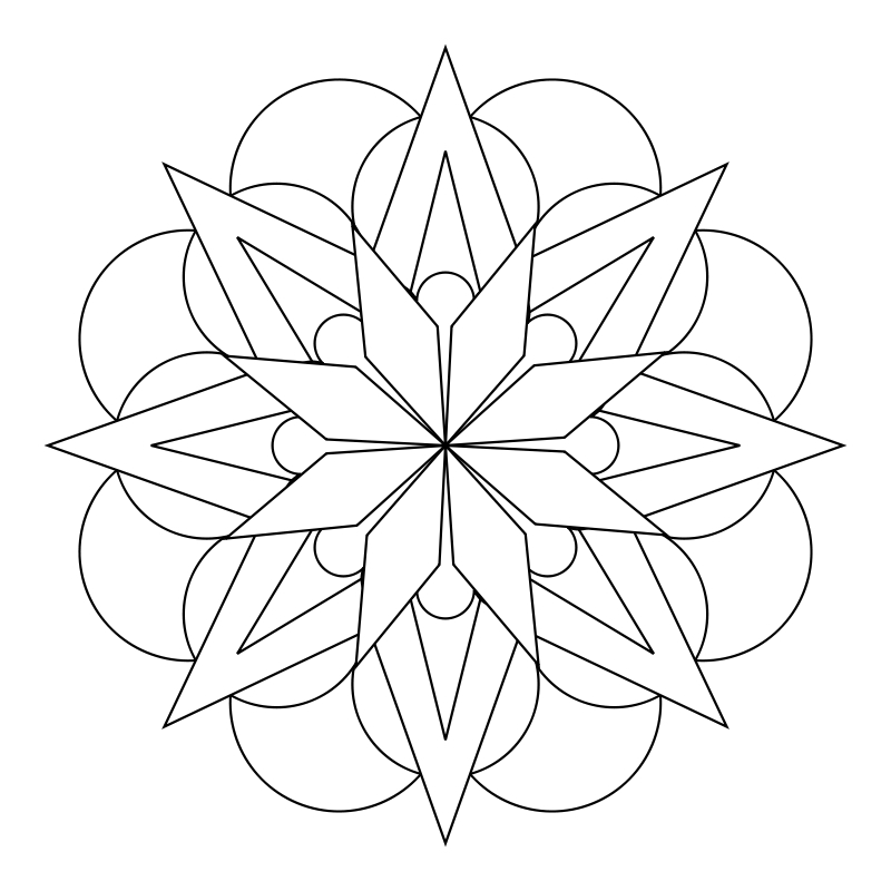 702 Cartoon Simple Mandala Coloring Pages Pdf with disney character
