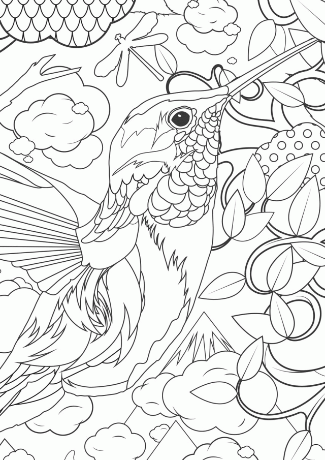 Free Detailed Coloring Pages For Older Kids - Coloring Home