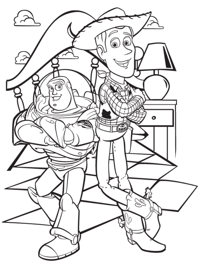 Buzz Lightyear Coloring Pages » Fk coloring pages