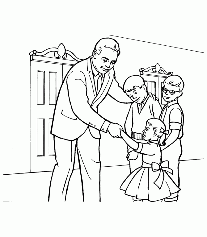 Church Coloring Pages For Children Coloring Home