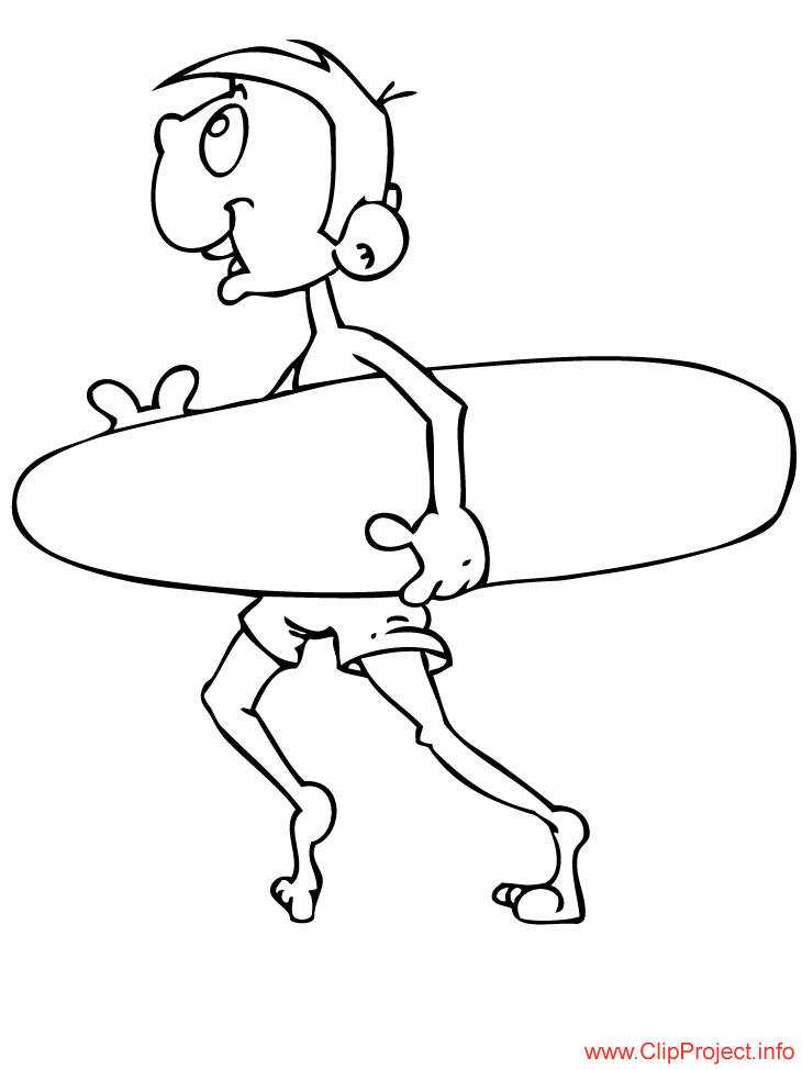Surfboards Coloring Pages