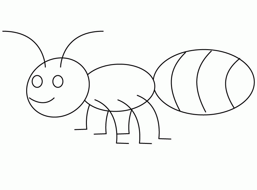 Ant Coloring Picture | Coloring