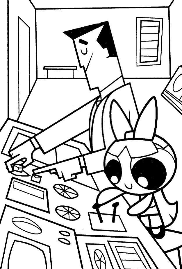 Printable Powerpuff Girls Coloring Pages Coloring Home
