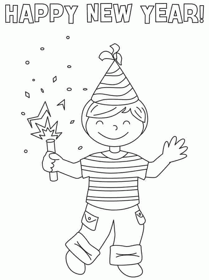 Printable Fireworks Coloring Pages Coloring Home