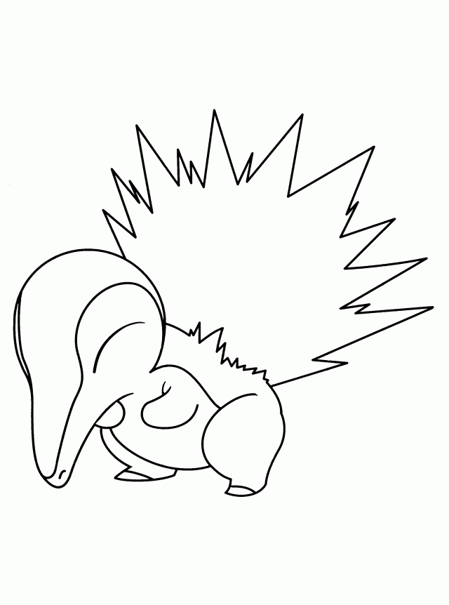 Pokemon Dark Cyndaquil Colouring Pages 223663 Cyndaquil Coloring Pages