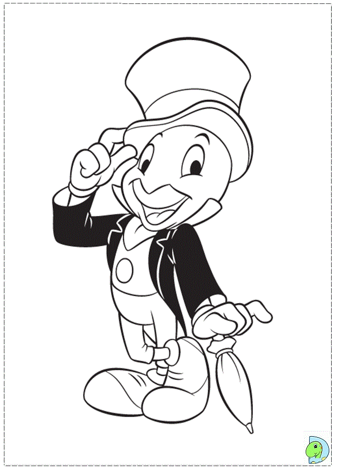 Pinocchio Coloring Pages - Coloring Home