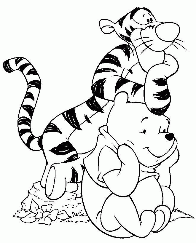 Disney Coloring Pages - Bing Images | Cartoon Museum...Winnie the Poo…
