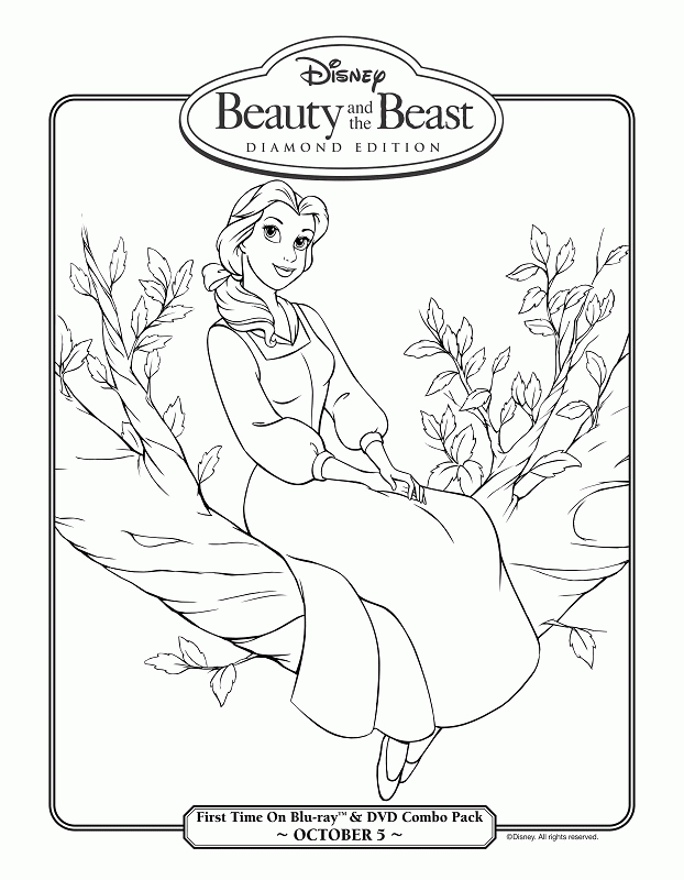 Donald Found Diamond Coloring Page | Kids Coloring Page