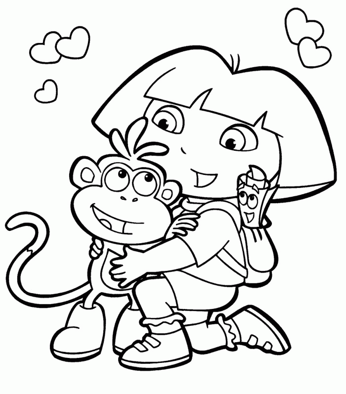 Nick Jr Christmas Coloring Pages