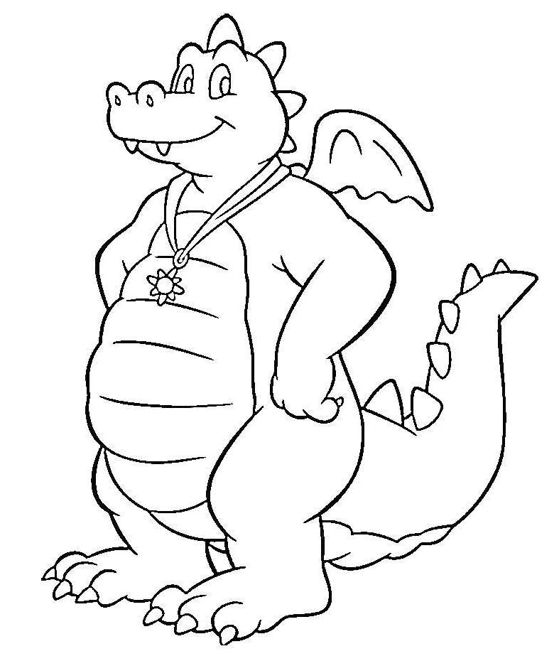 Dragon Tales Coloring Pages - Coloring Home