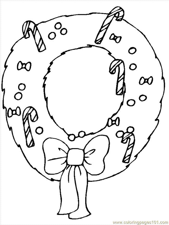 Wreaths Coloring Pages - Free Printable Coloring Pages | Free 