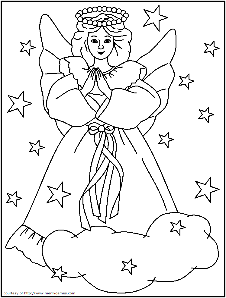 Christian Christmas Coloring Page Coloring Home