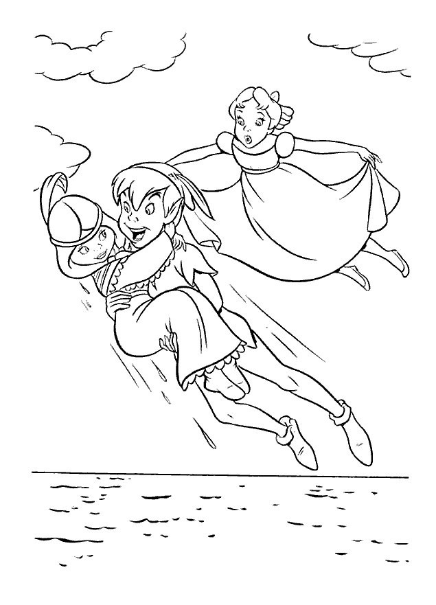 Coloring Pages Peter Pan 137 | Free Printable Coloring Pages