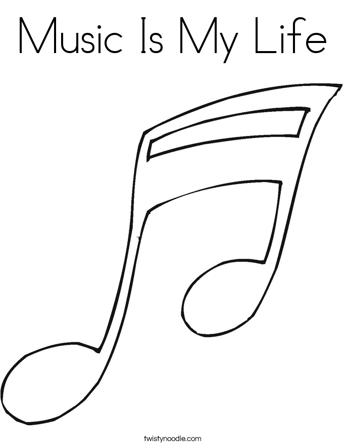 Coloring Pages Music Cool - Coloring Home