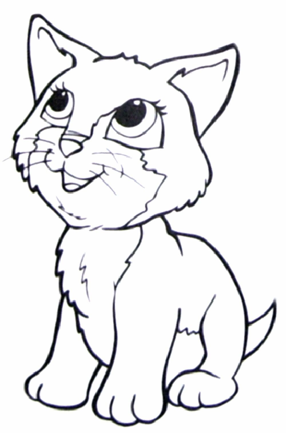 Coloring Pages Of Cat Coloring Home