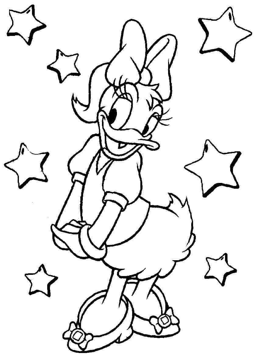 11 Pics of Daisy Duck Coloring Pages For Kids Printable - Daisy ...
