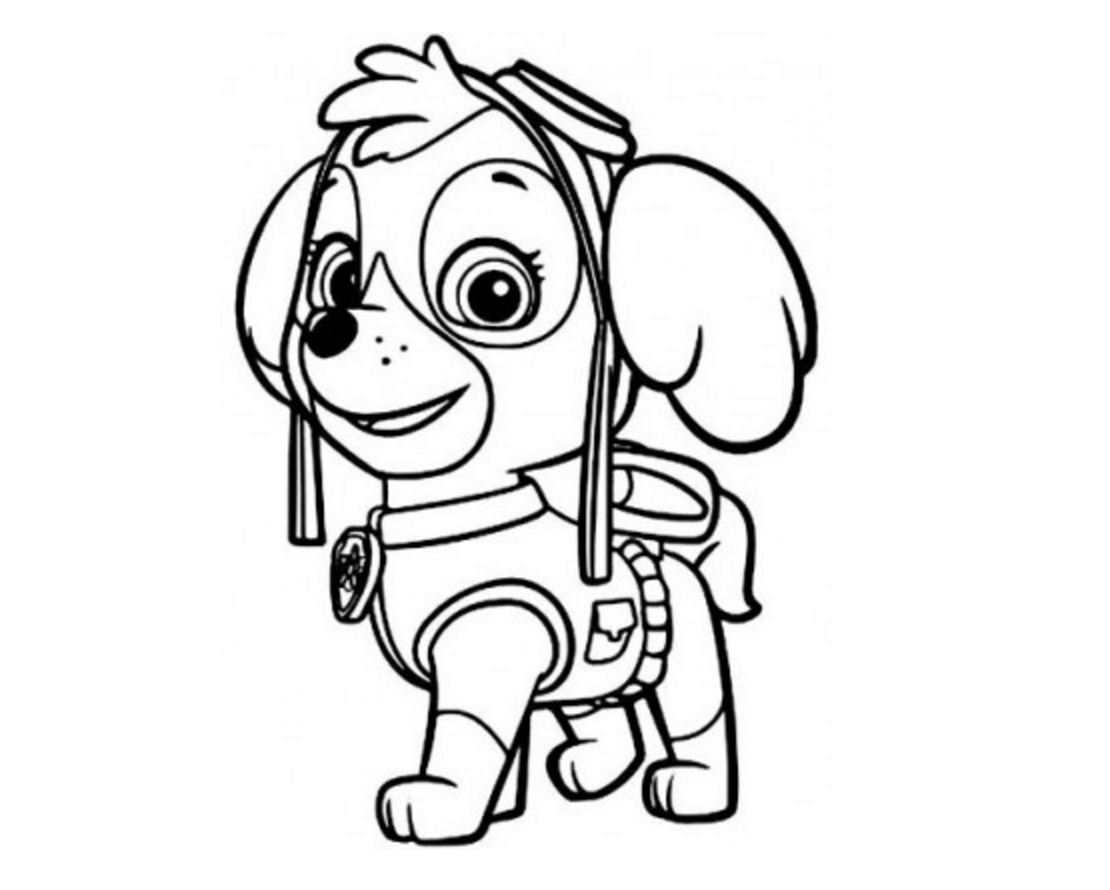 Paw Coloring Page - Coloring Home