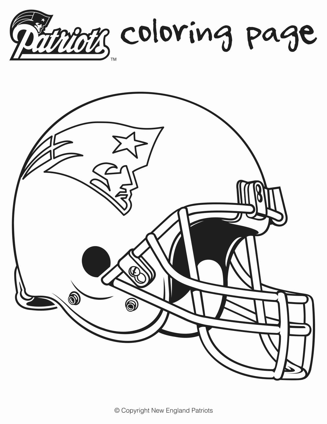 Super Bowl 2017 Coloring Pages - Coloring Home1275 x 1650