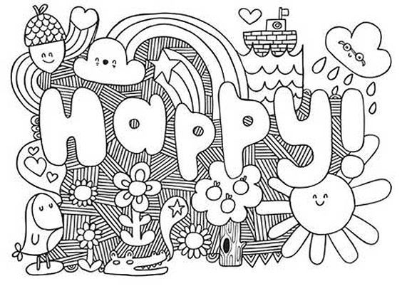 Cool - Coloring Pages for Kids and for Adults
