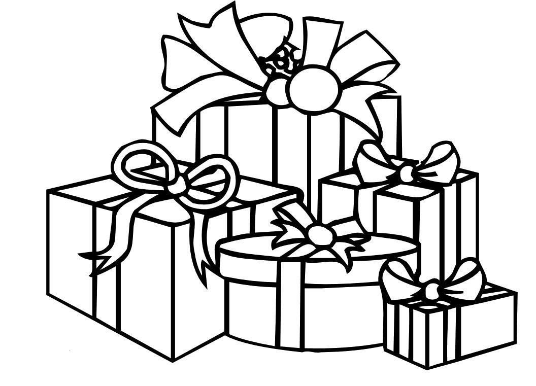 Christmas Present Coloring Pages Christmas Presents Coloring Pages Beepmunk  - birijus.com