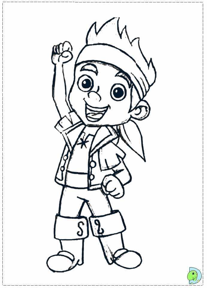Coloring Pages For Captain Jake And The Neverland Pirates