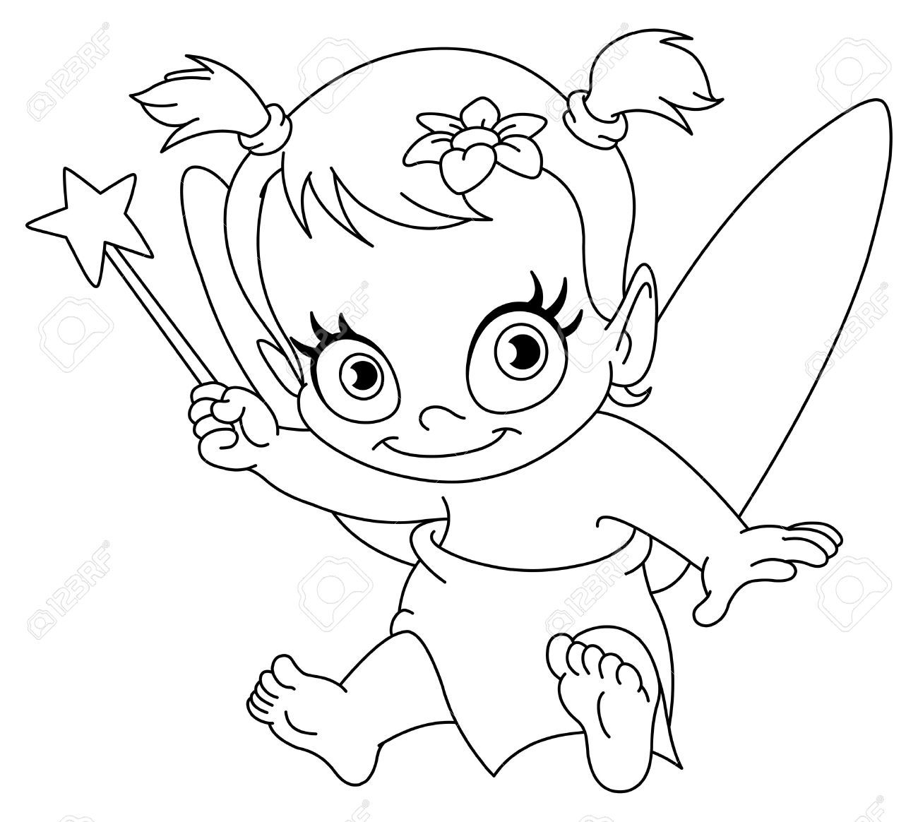 Newborn Baby Girl Coloring Pages | Coloring Online