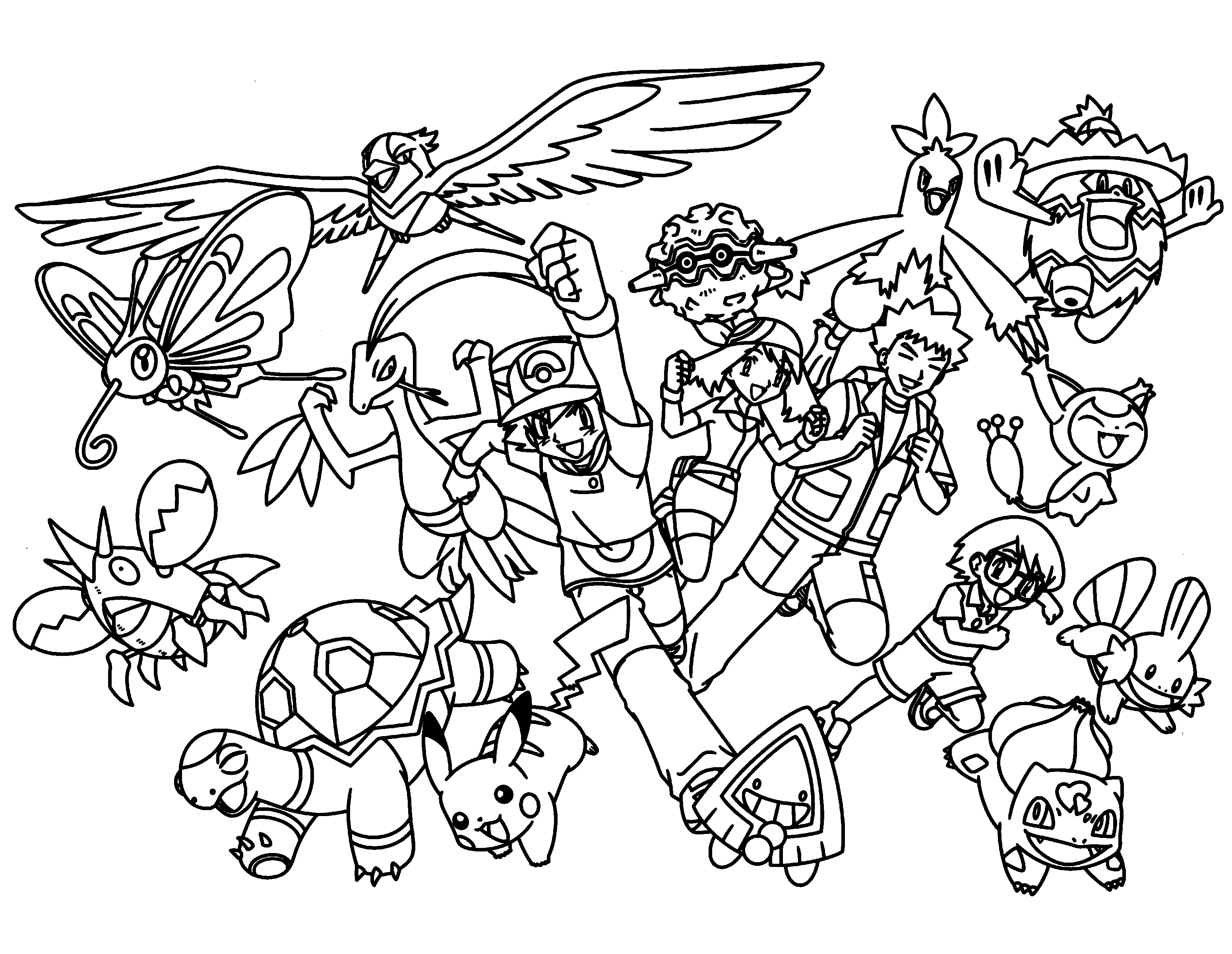 pokemon-group-coloring-pages-coloring-home