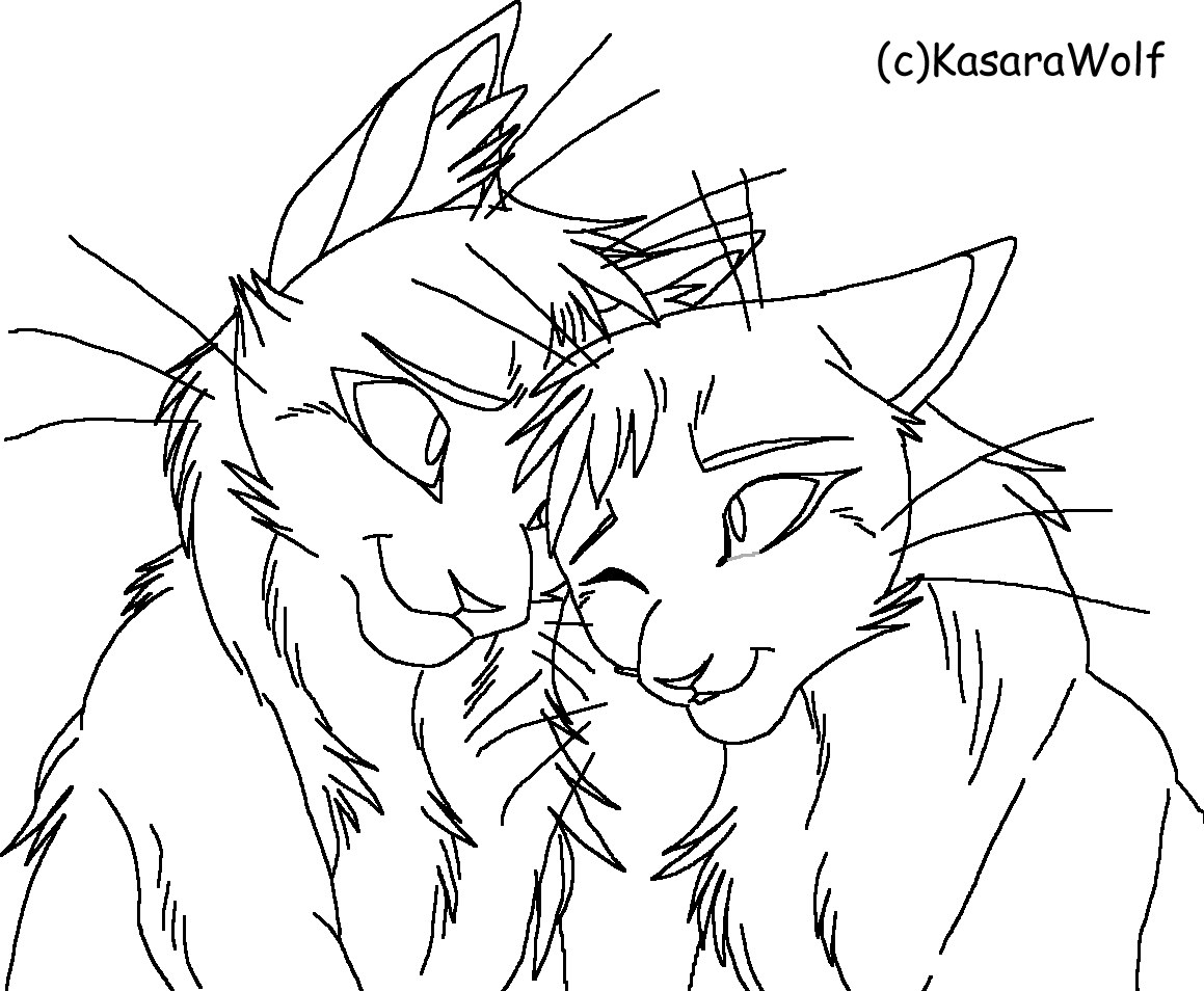 Warrior Cat Coloring Sheets - High Quality Coloring Pages