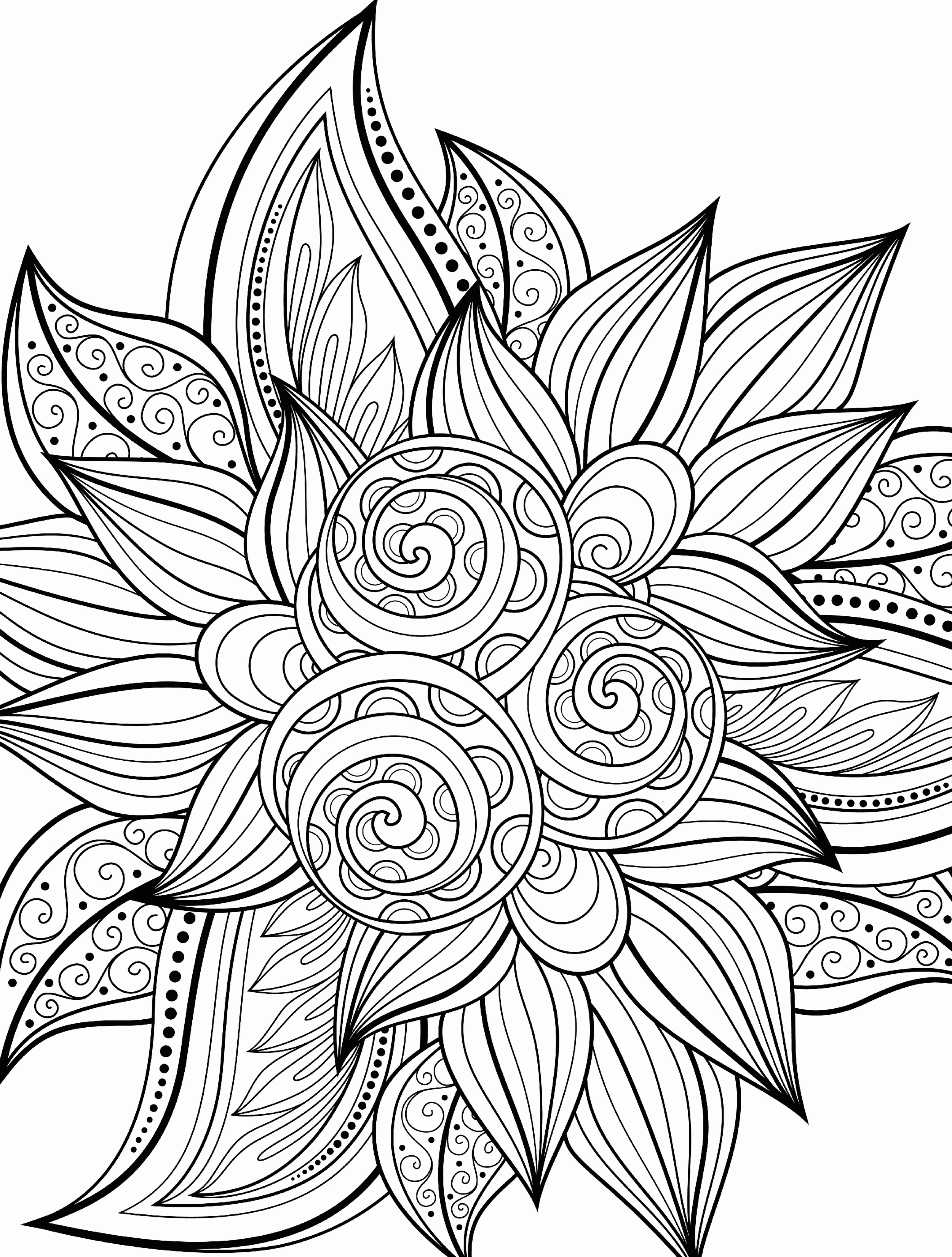 Free Printable Coloring Pages for Adults Only
