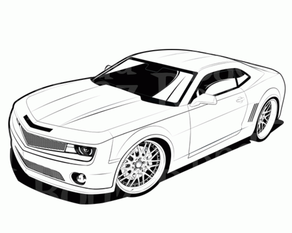 Chevrolet Camaro Coloring Pages Printable Coloring Pages