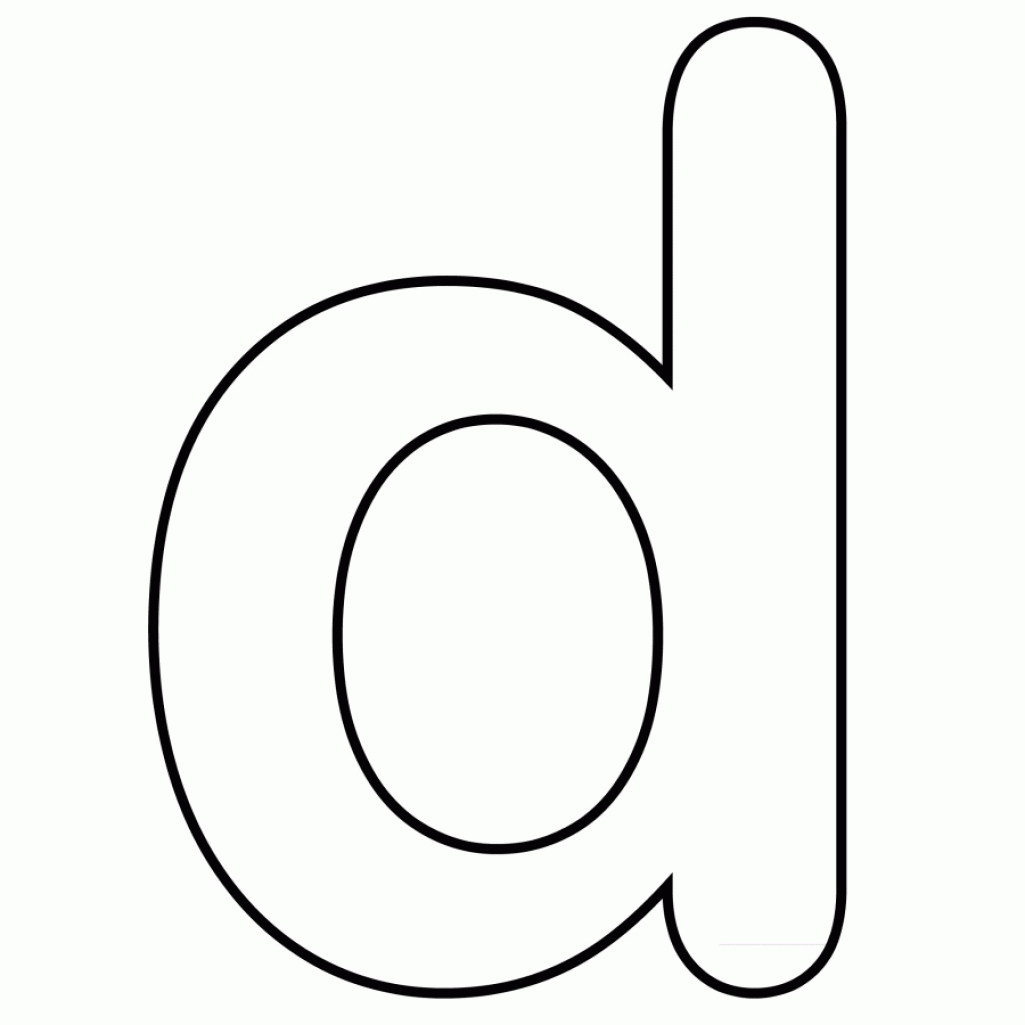 Printable Letter D Coloring Pages - Coloring Home