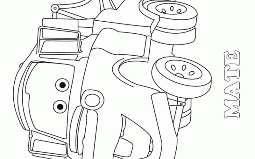 cars-movie-tow-mater-coloring-page-389328 Â« Coloring Pages for ...
