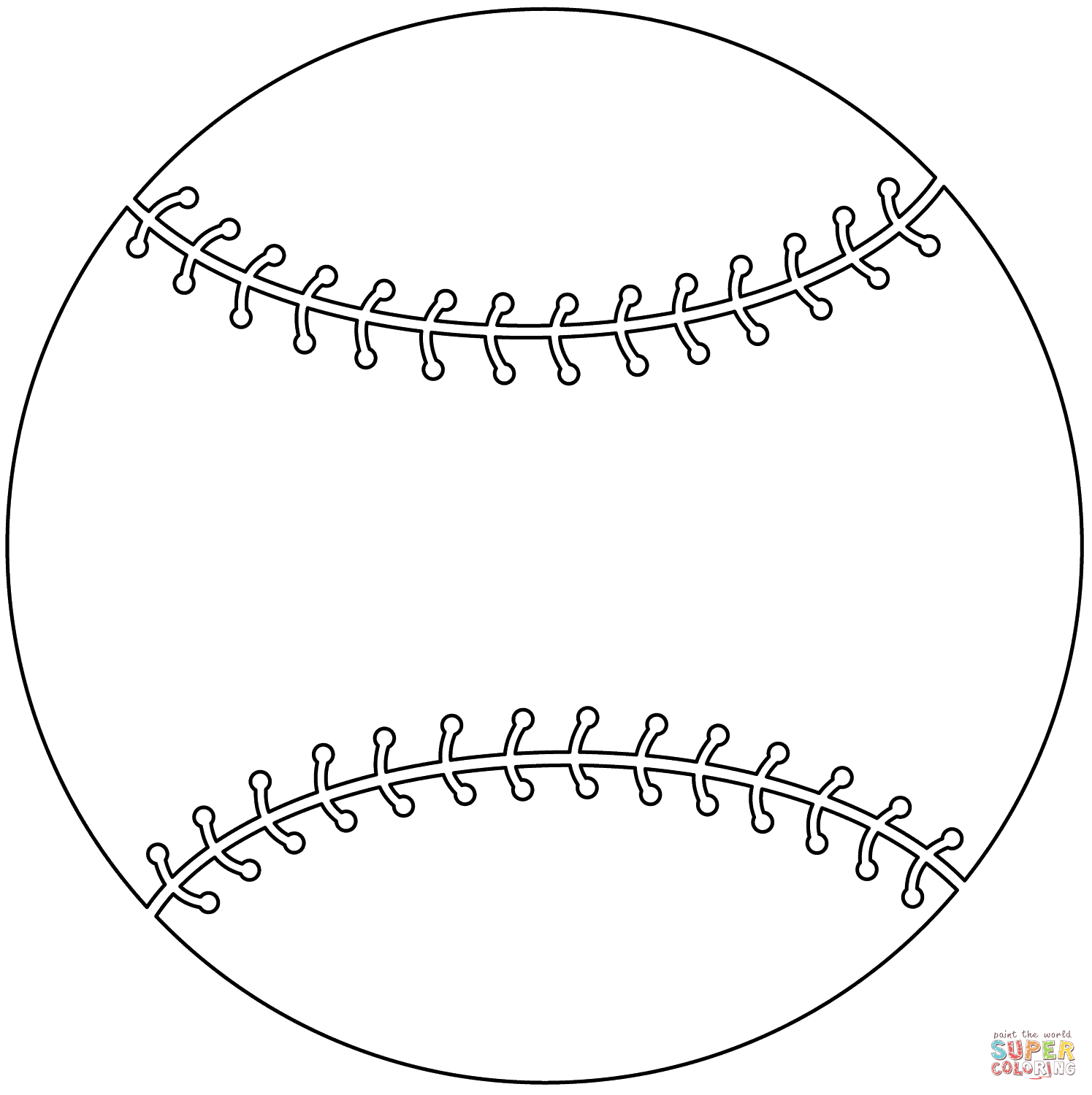 Baseball Bat and Ball coloring page | Free Printable Coloring Pages
