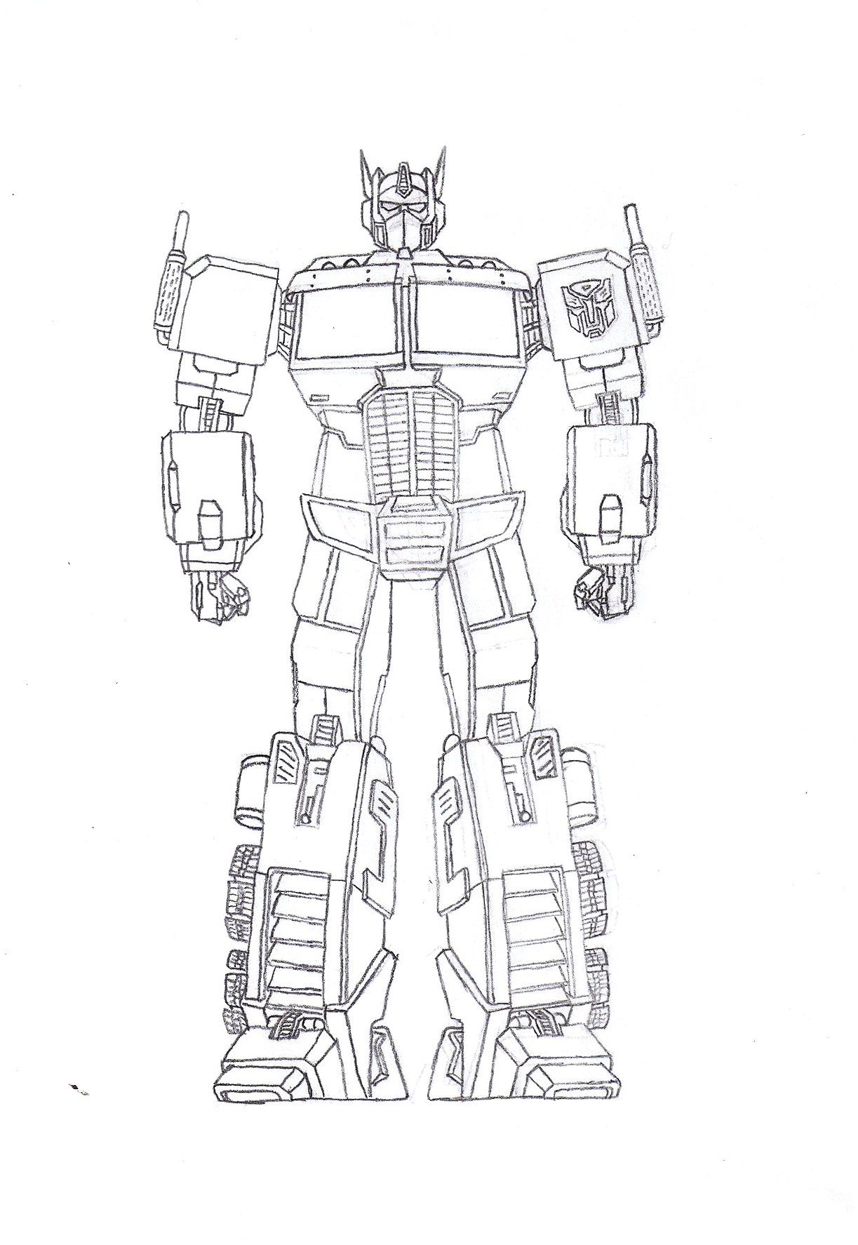 Free Transformers Octimus Prime Coloring Pages To Print