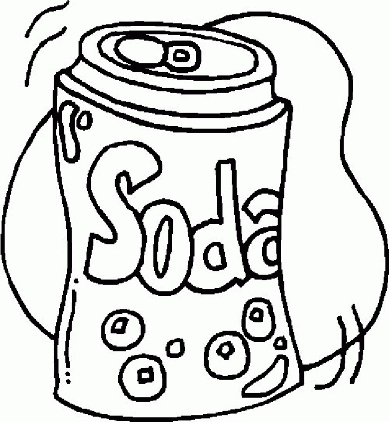 Get This Food Coloring Pages soda bf62n !