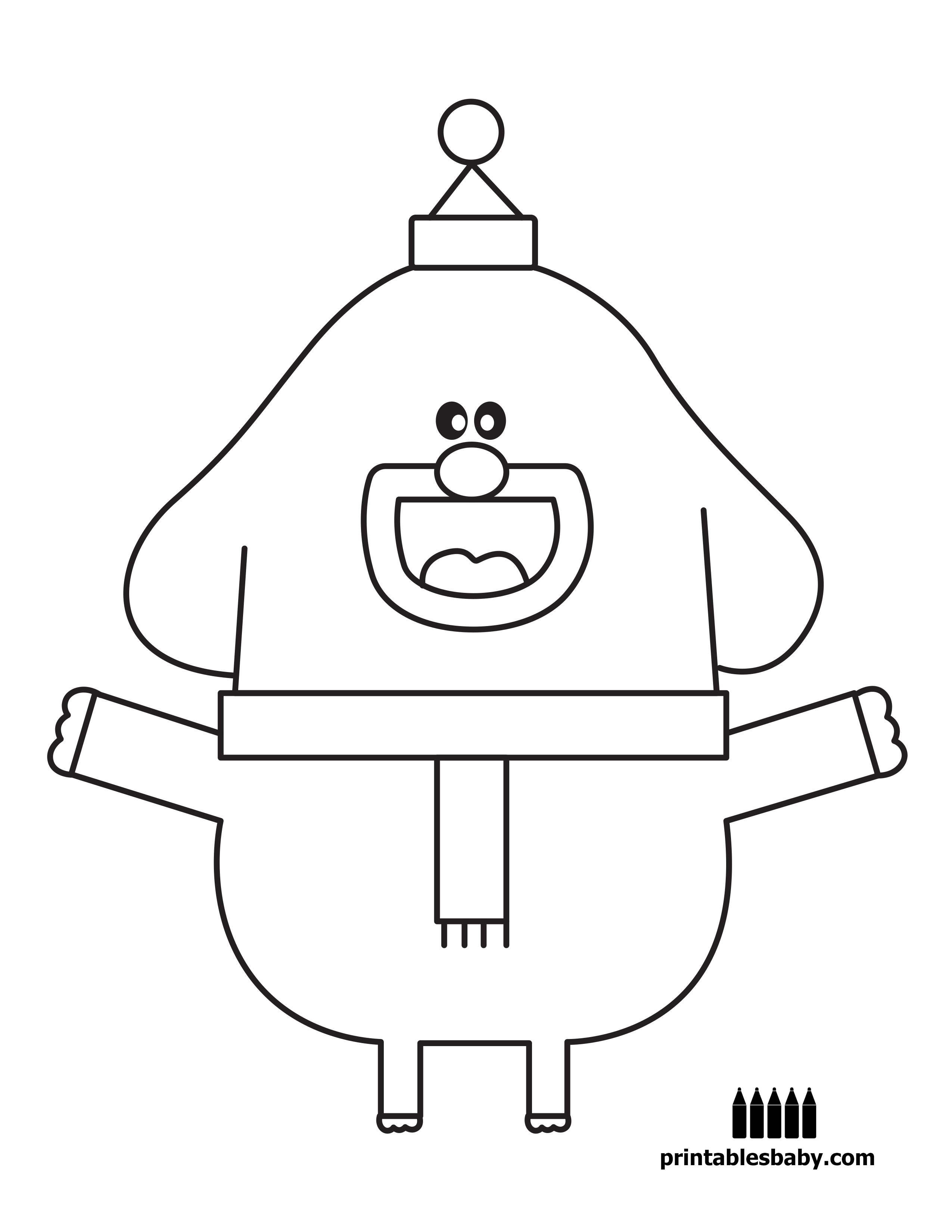 Hey Duggee | Printables Baby - Free Cartoon Coloring Pages | Free poster  printables, Coloring pages, Printable coloring pages