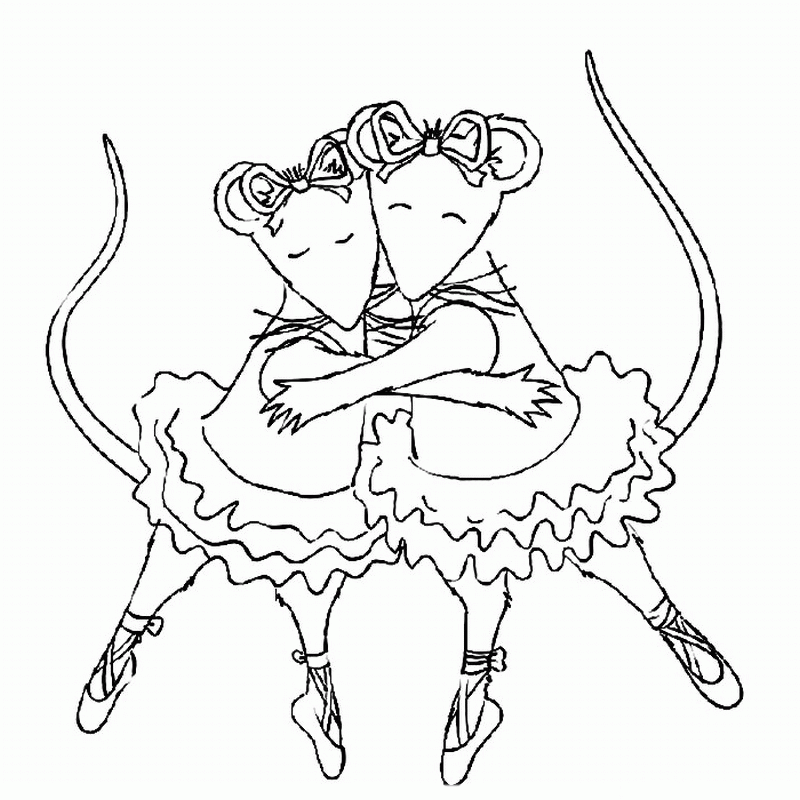 Ballerina Coloring Pages Bing Ages Nutcracker