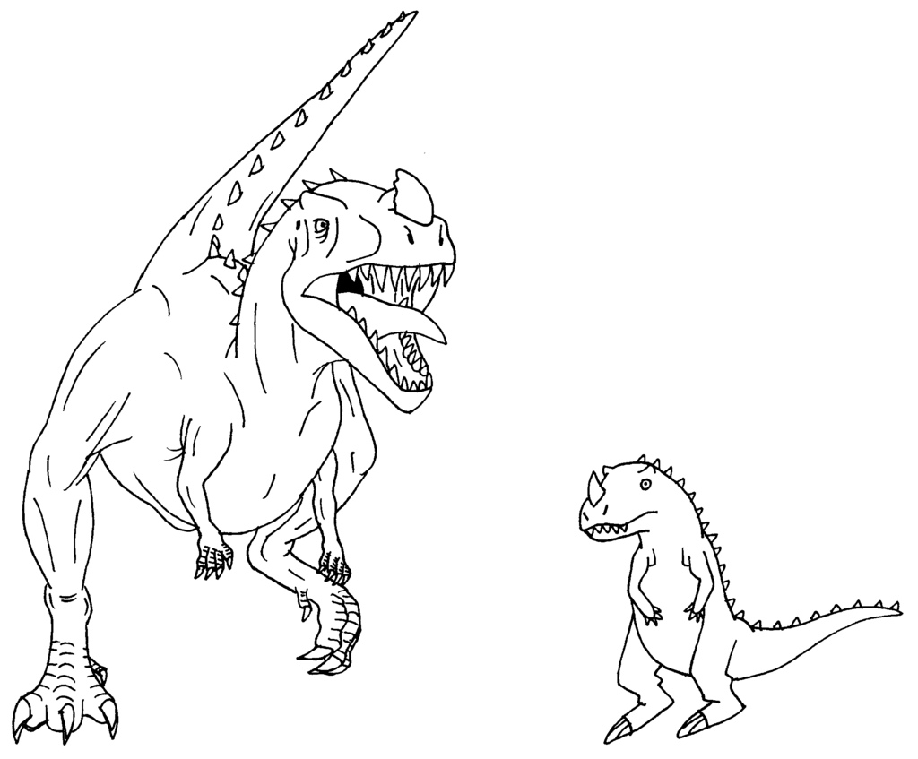 The Dinosaur King Coloring Pages - Coloring Home